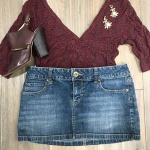 Arizona Denim Mini Skirt